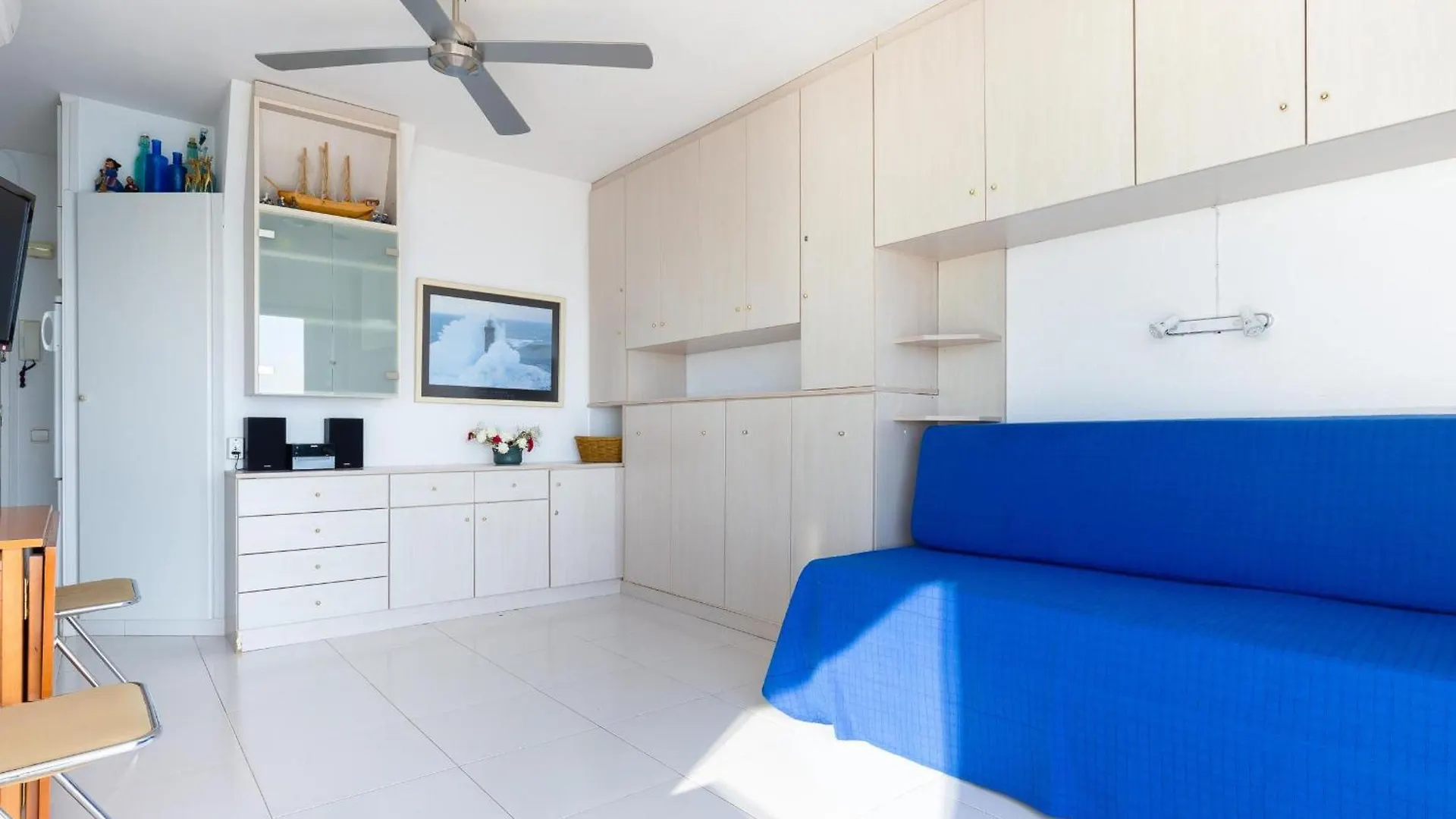 Apartmán Estudio Luminoso En Primera Linea De Mar, Con Vistas Y Todas Comodidades En El Centro De Roses. - Es-228-99 Španělsko